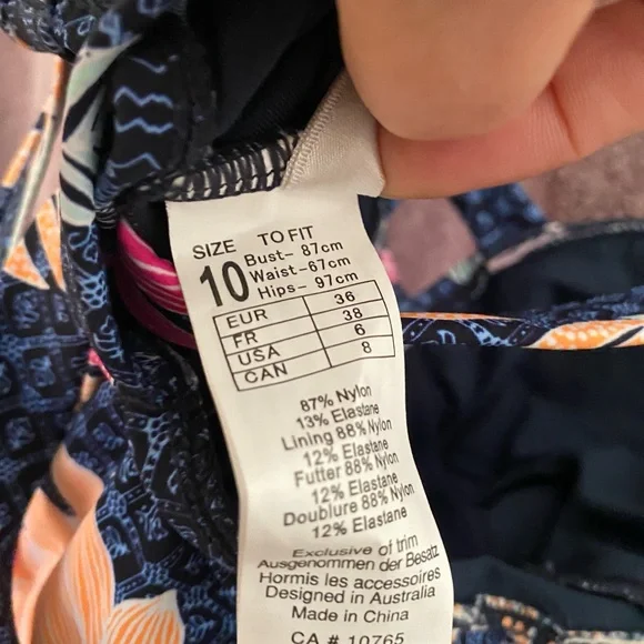 Seafolly Floral One-Piece Swimsuit - Picture 4 of 4